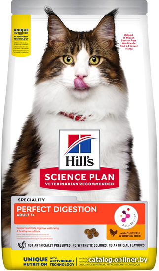 

Сухой корм для кошек Hill's Science Plan Perfect Digestion 7 кг