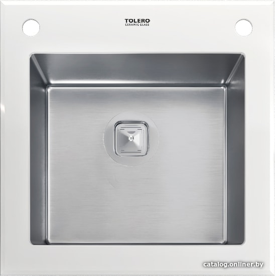 

Кухонная мойка Tolero Ceramic glass TG-500 (белый)