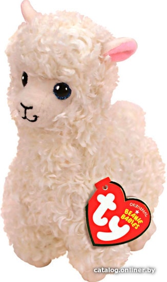 

Классическая игрушка Ty Beanie Babies Лама Lily 41216