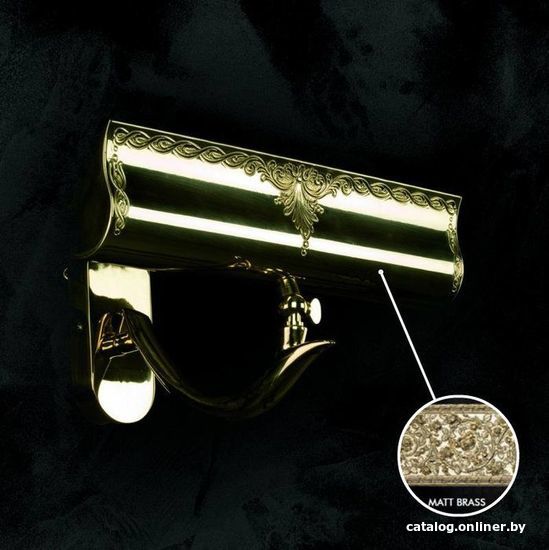 

Бра ArtGlass Noemi Ii. Matt Brass
