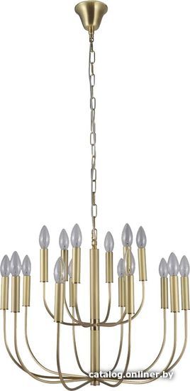 

Подвесная люстра Newport 34910+6/C brass