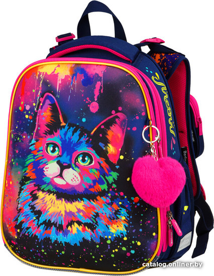 

Школьный рюкзак Berlingo Expert Neon Cat RU06102