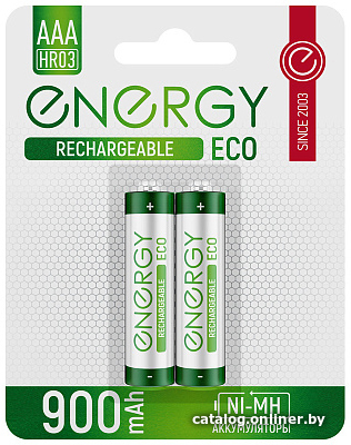 

Аккумулятор Energy Eco NIMH-900-HR03/2B АAА 104987