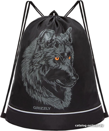 

Мешок для обуви Grizzly OM-11-2/1 (черный)