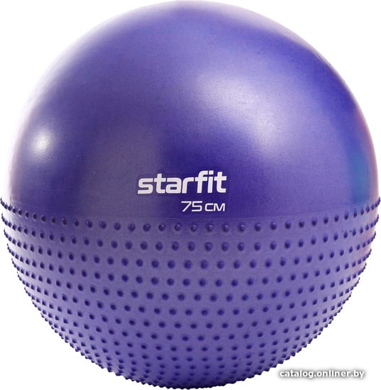 

Гимнастический мяч Starfit GB-201 75 см (темно-синий)