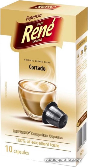 

Кофе в капсулах Rene Rene Cortado 10 шт