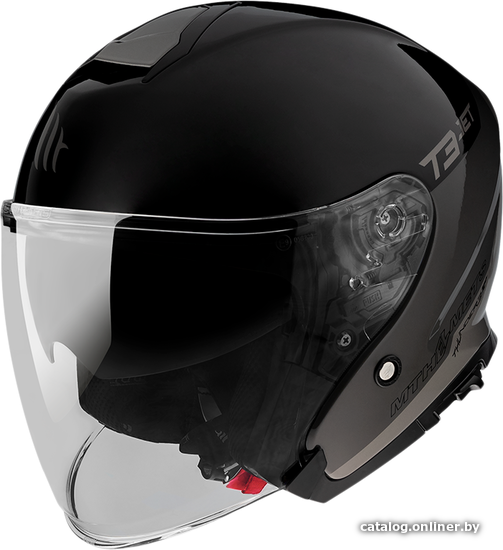 

Мотошлем MT Helmets Thunder 3 SV Jet Xpert C2 (S, gloss gray)