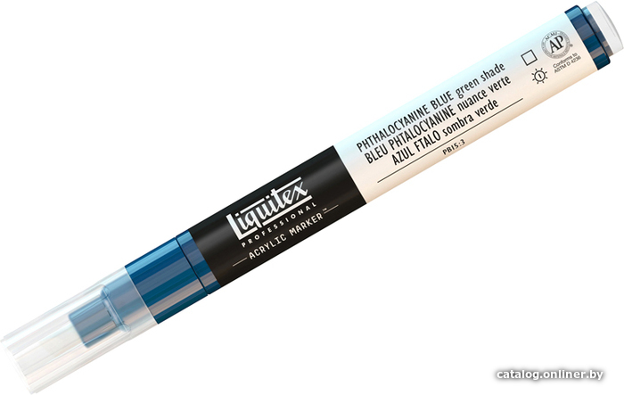 

Маркер художественный Liquitex Paint Marker Fine 4620316 (2 мм, зеленый фтал)