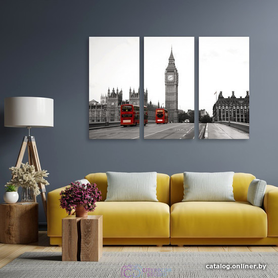 

Модульная картина Citydecor Транспорт 7.122 75x117 см