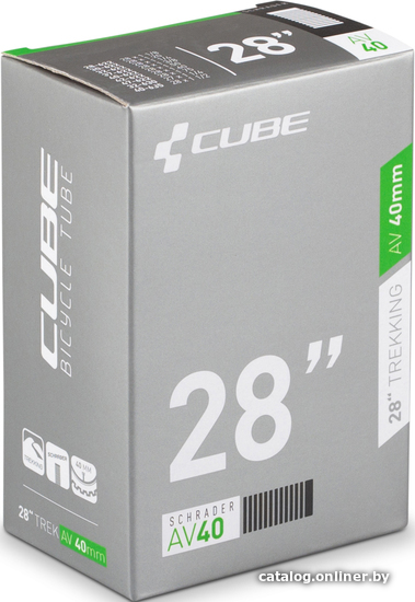 

Велокамера Cube 28" Trekking AGV 40 mm 13548