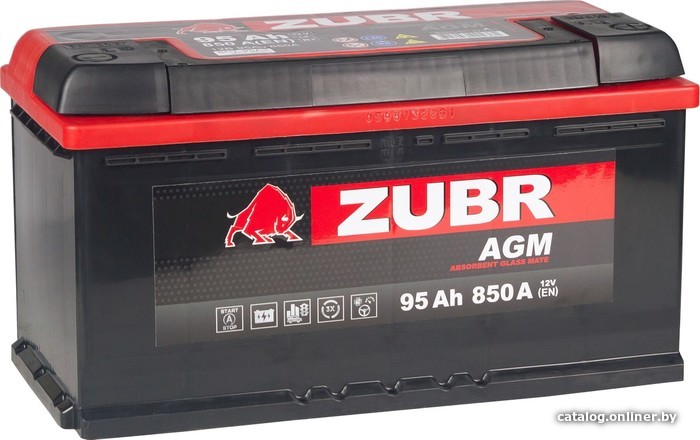

Автомобильный аккумулятор Zubr 95 Аh ZUBR AGM 595 02 ZAP R+ (95 А·ч)