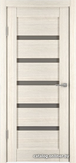 

Межкомнатная дверь IstokDoors Горизонталь-5 ДЧ 60x200 (капучино/стекло бронза)
