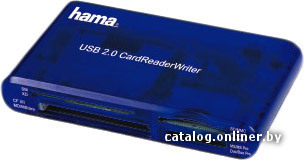 

Карт-ридер Hama 35 in 1 USB 2.0 Multicard Reader (55348)