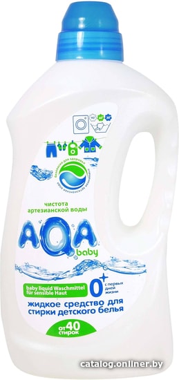 

Гель для стирки AQA baby для детского белья 1.5 л