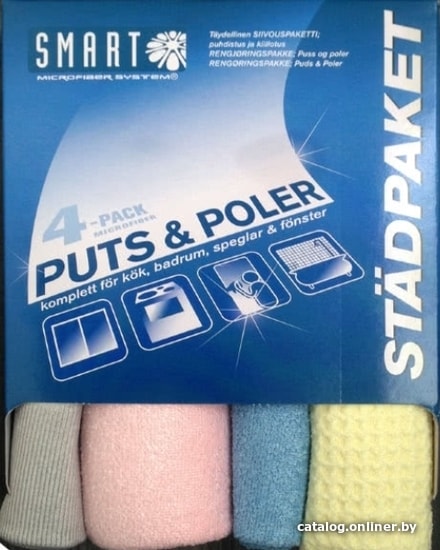 

Салфетка хозяйственная Smart Microfiber System 1090-1