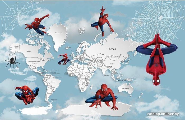 

Виниловые обои Citydecor Superhero Spiderman 3 400x270