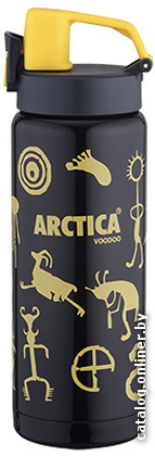 

Термокружка Арктика 702-500W Black/Yellow