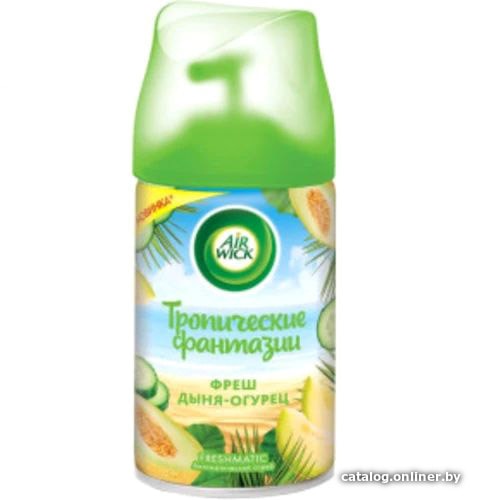 

Сменный блок для освежителя воздуха Air Wick Freshmatic 250 мл (фреш дыня-огурец)