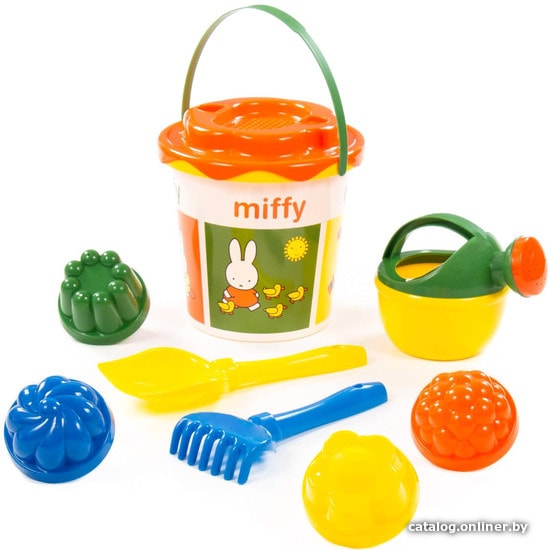 

Набор игрушек для песочницы Полесье Миффи-1 №3 64653