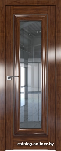 

Межкомнатная дверь ProfilDoors 24X 60x200 (орех амари серебро/стекло прозрачное)