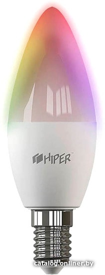 

Светодиодная лампочка Hiper IoT RGB C1 E14 5 Вт 2700-6500 К