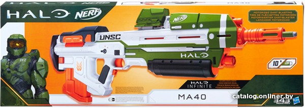 

Бластер игрушечный Nerf Хало MA 40 E9262