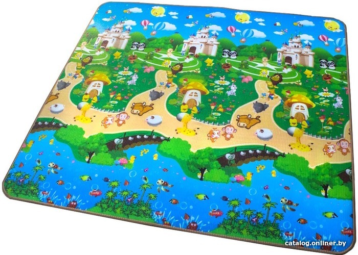

Игровой коврик Sea & Sun Термоковрик (сказочные замки + звери)
