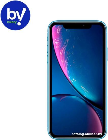 Apple iPhone XR 64GB Восстановленный by Breezy, грейд B (синий) смартфон  купить в Гродно