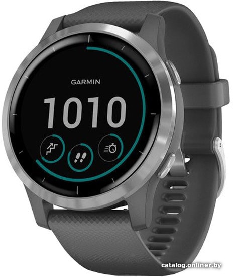 

Умные часы Garmin Vivoactive 4 (серый/серебристый)