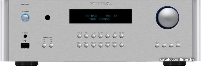 

Интегральный усилитель Rotel RA-1592 (серебристый)