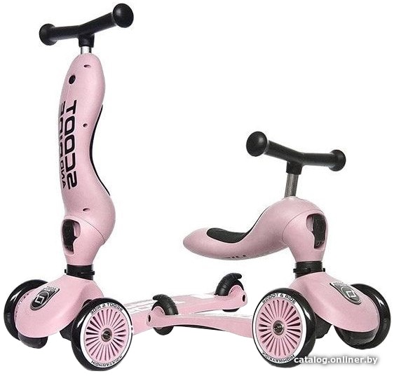 

Трехколесный самокат Scoot & Ride Highwaykick 1 (rose)