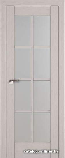 

Межкомнатная дверь ProfilDoors 101X (Пекан белый, Мателюкс)