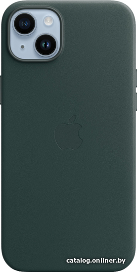 

Чехол для телефона Apple MagSafe Leather Case для iPhone 14 Plus (зеленый лес)
