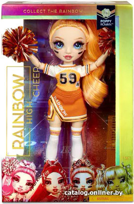 

Кукла MGA Entertainment Rainbow High Cheer Doll-Poppy Rowan 572046