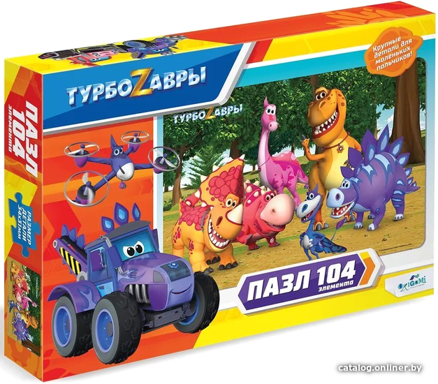 

Пазл Origami Game Турбозавры Поиграем 06330 (104 эл)