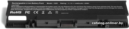 

Аккумуляторы для ноутбуков Dell 1520