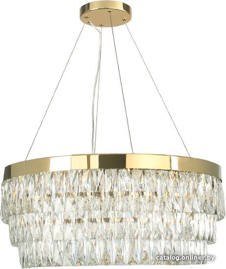 

Подвесная люстра Newport 10120+13/S gold