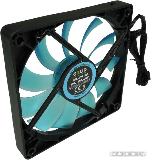 

Вентилятор для корпуса GELID Solutions Slim 12 PL Blue FN-FW12SLIMBPL-16