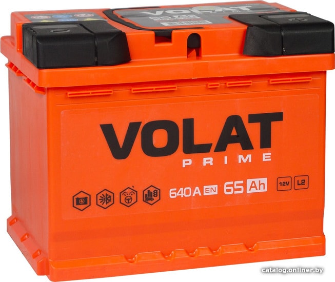 

Автомобильный аккумулятор VOLAT Prime R (65 А·ч)