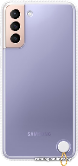 

Чехол для телефона Samsung Clear Protective Cover для Galaxy S21+ (белый)