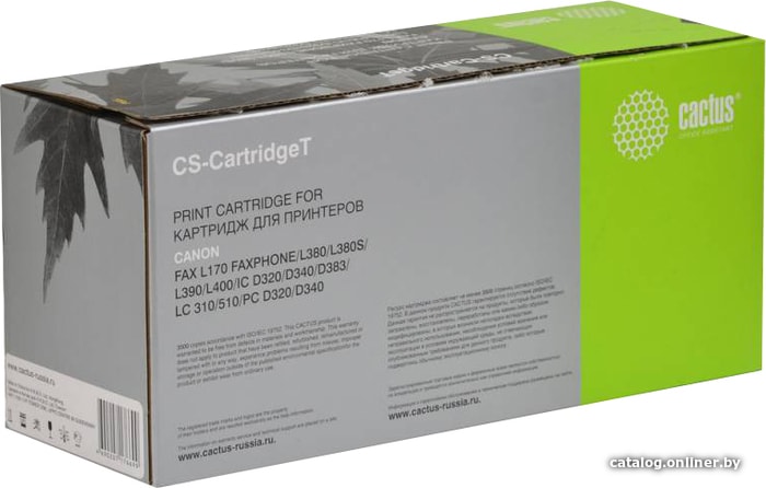 

Картридж CACTUS CS-CartridgeT (аналог Canon Cartridge T)