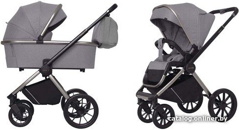 

Универсальная коляска Carrello Optima 2022 CRL-6503/1 (2 в 1, smoke grey)