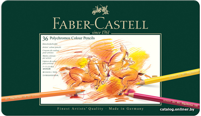 

Набор цветных карандашей Faber Castell Polychromos 110036 (36 цветов)