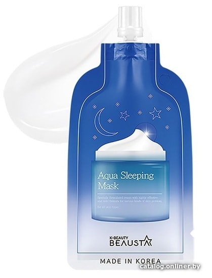 

Beausta Маска кремовая Aqua Sleeping Mask увлажняющая ночная 20 мл