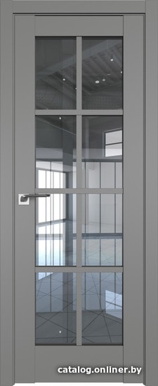 

Межкомнатная дверь ProfilDoors 101U 80x200 (грей/стекло прозрачное)