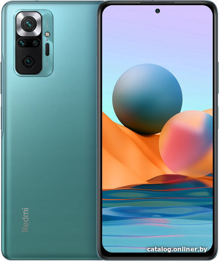 

Смартфон Xiaomi Redmi Note 10 Pro 6GB/64GB международная версия (зеленый)