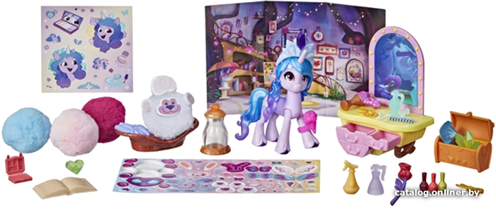 

Кукла-питомец Hasbro My Little Pony Пони Сияющие сцены Иззи F29355X0