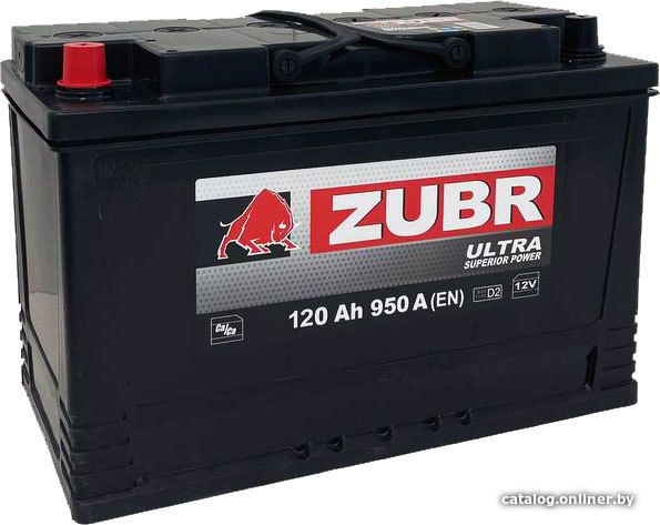 

Автомобильный аккумулятор Zubr Professional 120 L+ (120 А·ч)