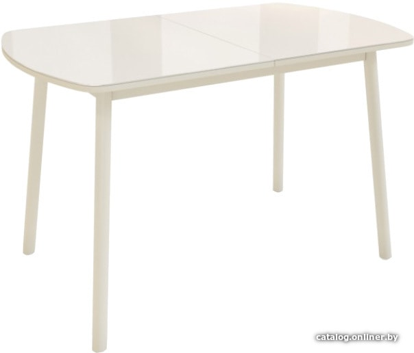 

Кухонный стол Listvig Винер 120-152x70 (кремовый)