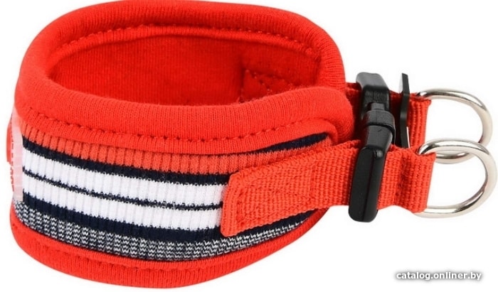 

Ошейник Puppia Oceane M (красный)